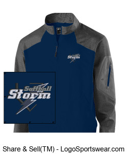 Holloway Adult Raider Pullover Design Zoom